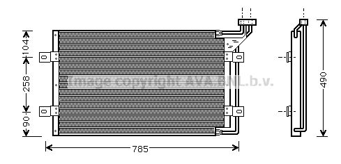 AVA QUALITY COOLING kondensatorius, oro kondicionierius CR5038